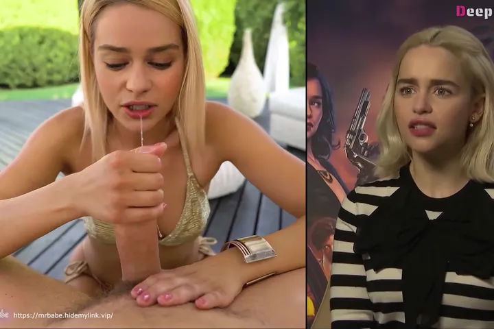 Emilia Clarke Cherry Kiss Lifeselector Split Screen