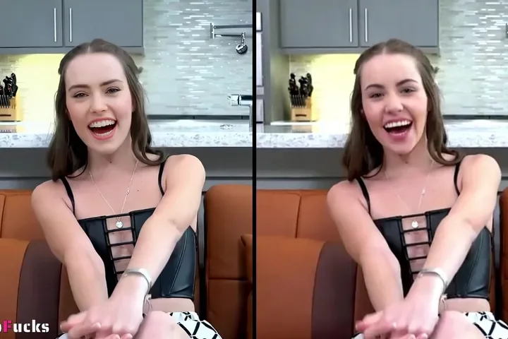 Daisy Ridley vs Naomi Blue [CastingCouchX] Comparison